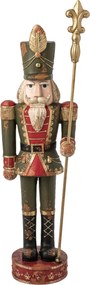 Vonkajšie vianočné dekorácie luskáčik Nutcracker – 39*30*131 cm