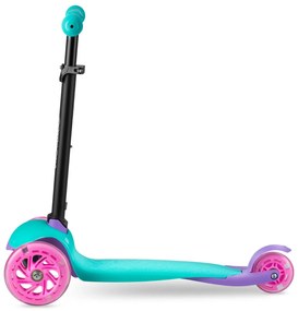 Kolobežka Ricokids Loco - tyrkysovo ružová