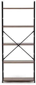 BONTEC Regál, mdf, hnedá, GD-225 OAK Farba: Prírodné