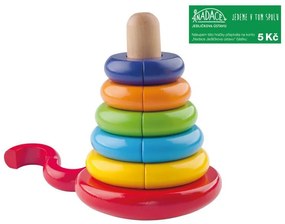 Magnetická skladacia pyramída – Vĺčik