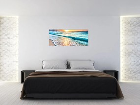Obraz - Morská pláž (120x50 cm)