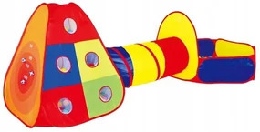 iPlay Stan s tunelom, suchým bazénom + 100loptičiek