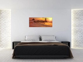 Obraz - Západ slnka (120x50 cm)
