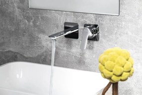 Sapho Sapho, PAX podomietková sprchová batéria, 2 výstupy, otočný prepínač, chróm, XA43