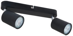 Stropné bodové svietidlo LED VIKI 2x GU10 čierne