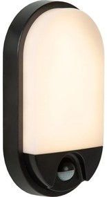 Lucide 22864/10/30 - LED Vonkajšie svietidlo so senzorom HUPS LED/10W/230V IP54