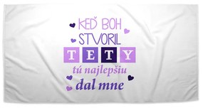 Sablio Uterák Keď Boh stvoril tety - 50x100 cm
