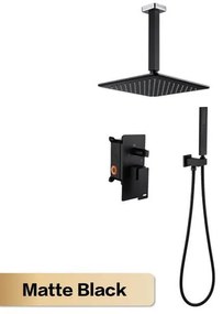 Moderný sprchový set Vattenrik Čierna Strop