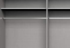 Šatníková skriňa Bern, extra šírka 360 cm/extra výška 236 cm, biela