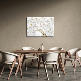 Obraz - Strom so zlatým dekorom (70x50 cm)