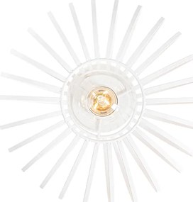 Dizajnové stropné svietidlo biele 30 cm - Johanna