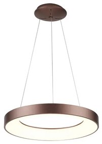 LED luster AZzardo Santana Farba: Medená, Veľkosť: 80, Verzia: CCT + dialkový