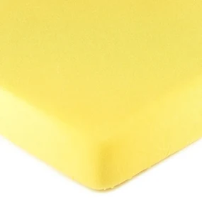 4Home jersey prestieradlo žltá, 180 x 200 cm