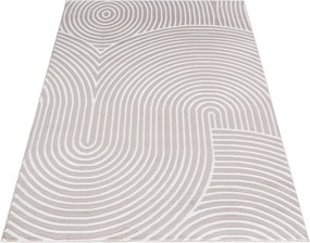 TA Koberec NG83B CREAM/WHITE ELLEN Krémový Obdĺžnikový Rozmer: 200x300 cm