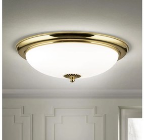 Orion - Stropné svietidlo EMPIRA 3xE27/40W/230V pr. 48 cm zlaté