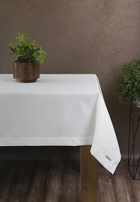 OBRUS ELLEN 140X220 CM BIELY