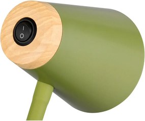 Zelená detská lampička Pongo – Reality