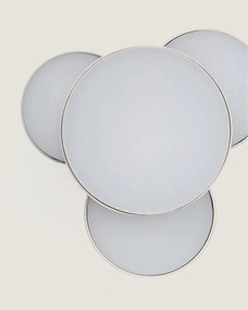 Kovová LED stmievateľná stolová lampa v striebornej farbe (výška 26,5 cm) Adrina – Kave Home