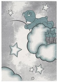 Koberec Frisee Soft Kids 1,33/1,9 0580A šedá