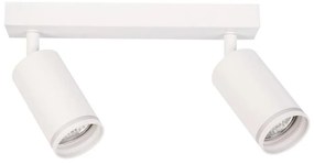 Bodové svietidlo PIPE 2xGU10/10W/230V biela