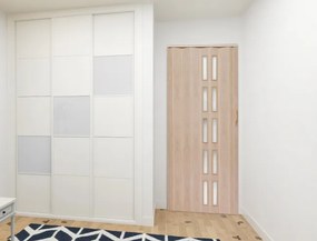 Skladacie dvere 005S SONOMA OAK 80 cm