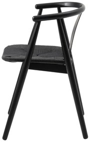 Čierna jedálenská stolička Relate – Unique Furniture