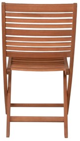 Drevené záhradné stoličky v prírodnej farbe v sade 2 ks Savannah – Garden Pleasure