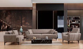 Křeslo Hamlet světle hnědé