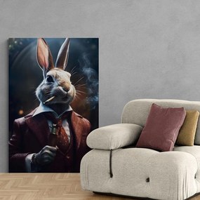 Obraz zvierací gangster zajac - 80x120