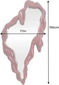 Zrkadlo 48183 Fluidum 77x150cm Červené  - Komfort-nábytok