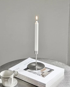 House Doctor Kovový svietnik Anit Silver 13 cm