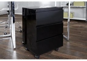 PC - kontajner - skrinka 17519 Čierny vysoký lesk - PRODUKT JE SKLADOM U NÁS - 1Ks  - Komfort-nábytok