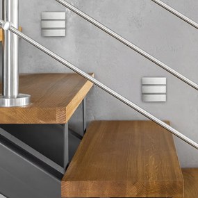 Schodiskové LED svietidlo Vox, 1x LED 0,6w, 6500k, s