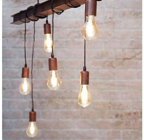 Eglo 49859 - Luster na lanku TOWNSHEND 4 6xE27/60W/230V