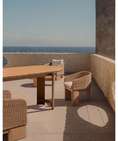 Jedálenský stôl z eukalyptového dreva 110x280 cm Xoriguer – Kave Home