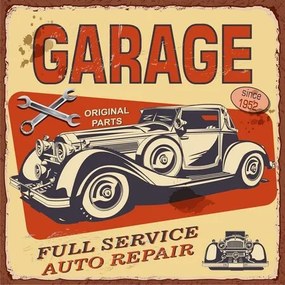 Ceduľa Garage - Original Parts
