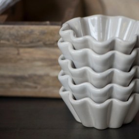 IB LAURSEN Keramická forma na muffiny Mynte French Grey