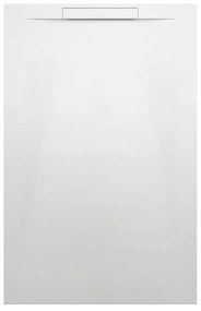 LAUFEN Pro S obdĺžniková sprchová vanička z materiálu Marbond, lineárny odtok na kratšej strane, 1400 x 900 x 32 mm, biela matná, H2101880000001