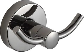 Mexen Remo, dvojitý háčik na uteráky, čierny chróm, 70507352-73