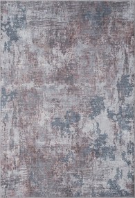 Kusový koberec Avery grau/blau/braun – na von aj na doma, 120x180, šedá, chodba / predsieň, My Flair