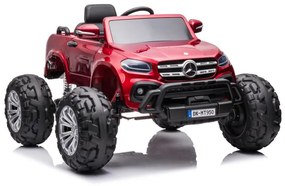 LEAN CARS ELEKTRICKÉ AUTÍČKO MERCEDES  DK-MT950 4x4  LAKOVANÉ - ČERVENÉ MOTOR 4x45W - BATÉRIA - 2x12V7Ah- 2022