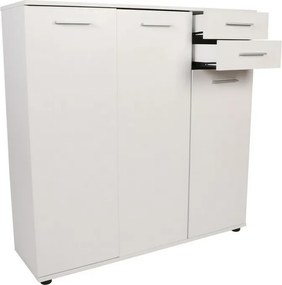 Skrinka na topánky Adre White