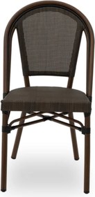 NICE záhradná stolička brown