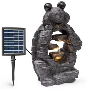 Albert, solárna fontána, LED, 27,5 × 50 × 19,5 cm (Š × V × H), polyresin