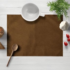 Biante Prestieranie na stôl/imitácia brúsenej kože Alcantara ALC-017 Hnedé hrdzavé 30x40 cm