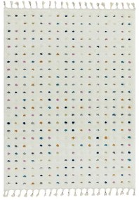 Béžový koberec Asiatic Carpets Dotty Multi, 80 x 150 cm