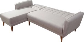 Sconto Pohovka AQUA ľavá, krémová