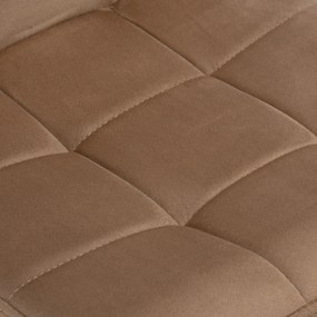 Barová židle ARAKO BLACK hnědá