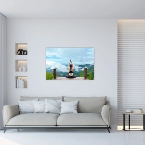 Obraz - Jóga (90x60 cm)