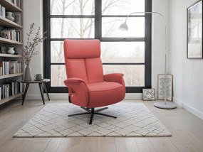 XXXLutz RELAXAČNÉ KRESLO, koža, červená Sit & More - Online Only obývacie izby - 00014402865C
